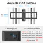 MOUNTUP 962mm Langarm TV Wandhalterung für 42–75 Zoll bis zu 45kg, Schwenkbare Neigbare Wandhalterung Fernseher, Extra Langer Reach Fernseher Halterung, Max VESA 600 x 400mm, EU0047-L